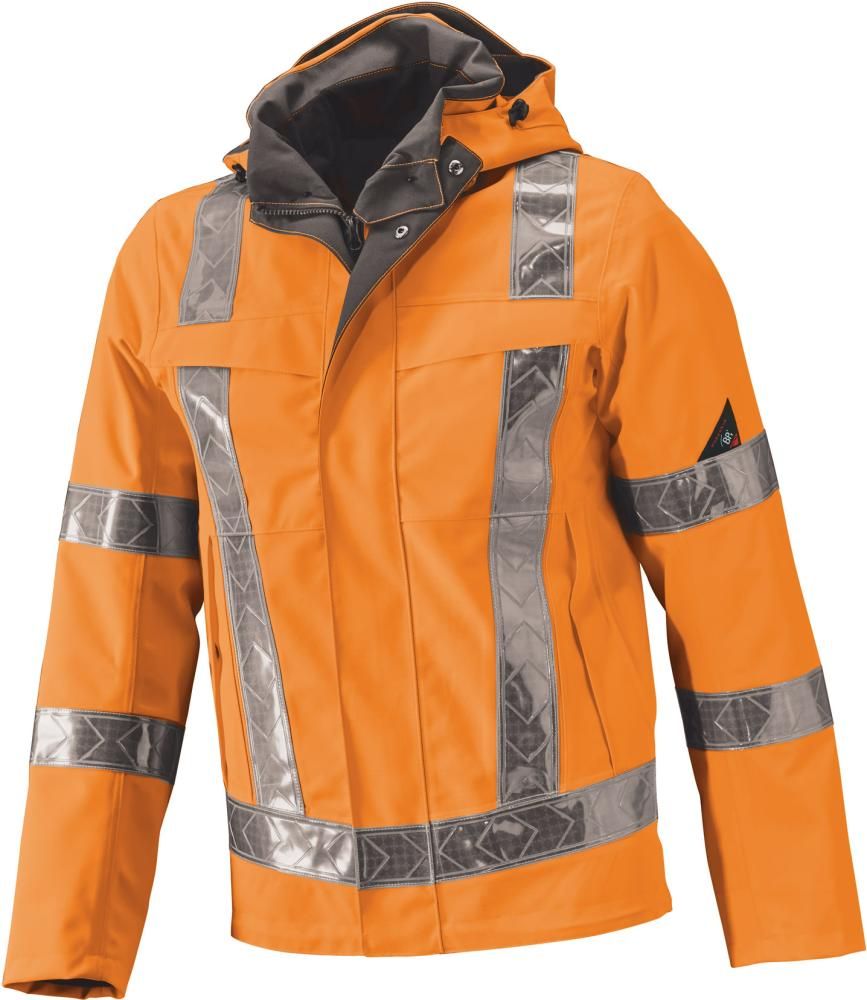 BP Warnschutz-Regenjacke, Orange, Gr. XS