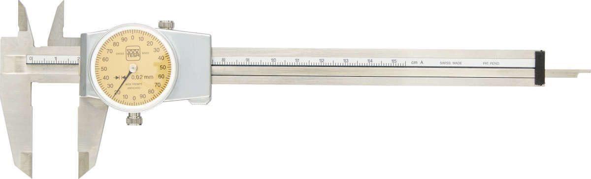 Uhrenmesssch. CCMA-M 150 mm 0,01 TESA