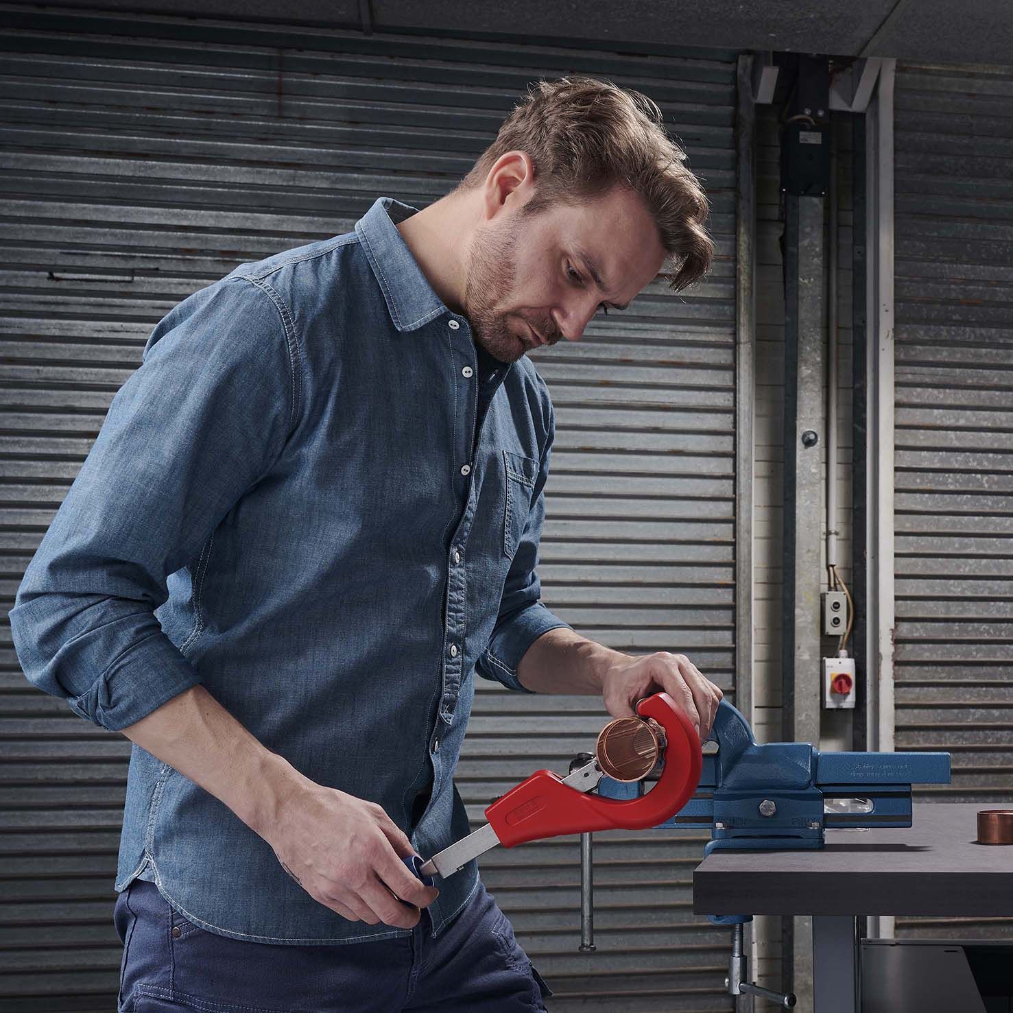 KNIPEX TubiX® XL Rohrabschneider 260 mm