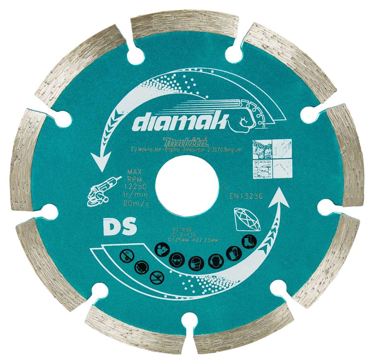 Diamanttrennscheibe DIAMAK 125mm