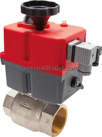 Elektr. Trinkwasser-Kugelhahn, G 1/2", 24 bis 240 V (AC) / 24 bis 135 V (DC)