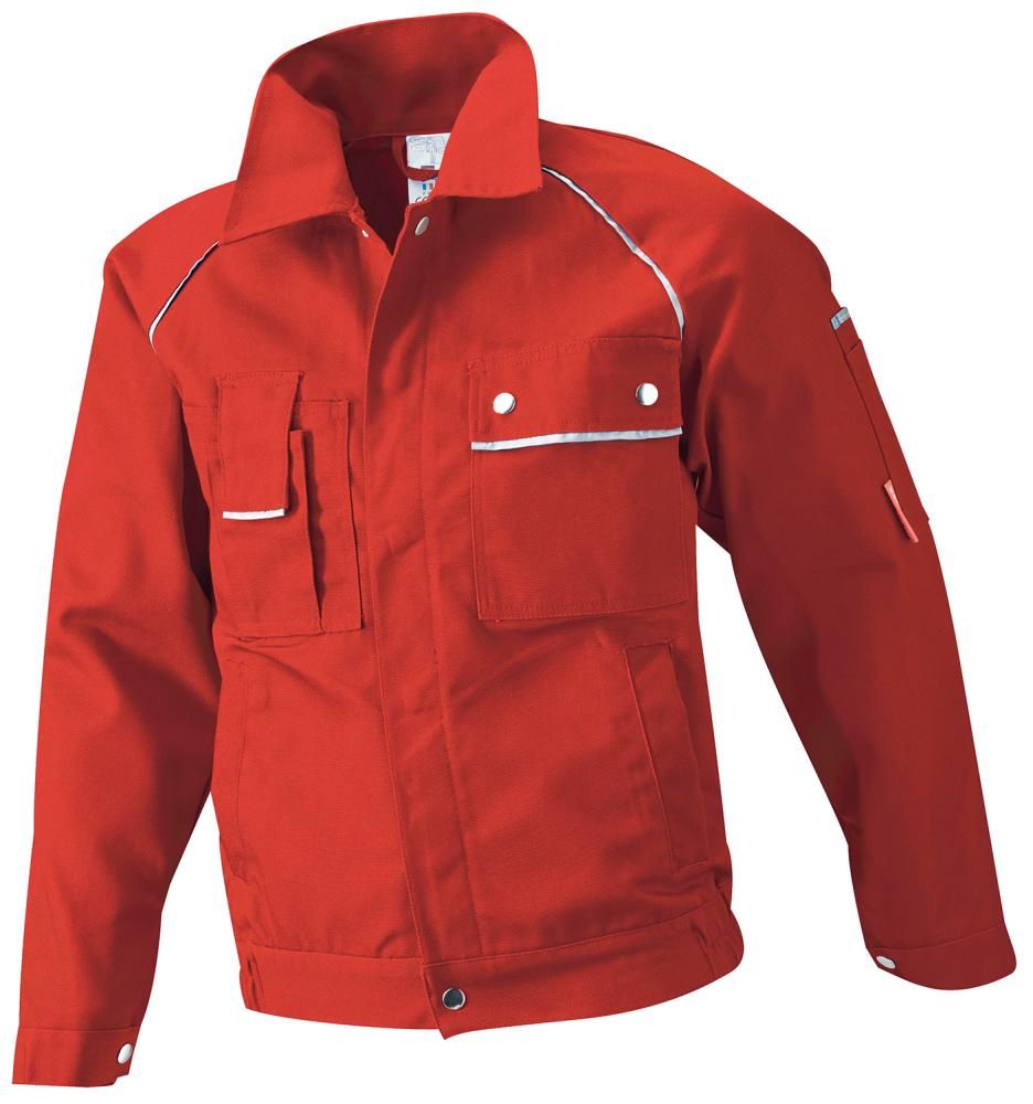 Bundjacke,Canvas,320g/qm,Gr.44,rot