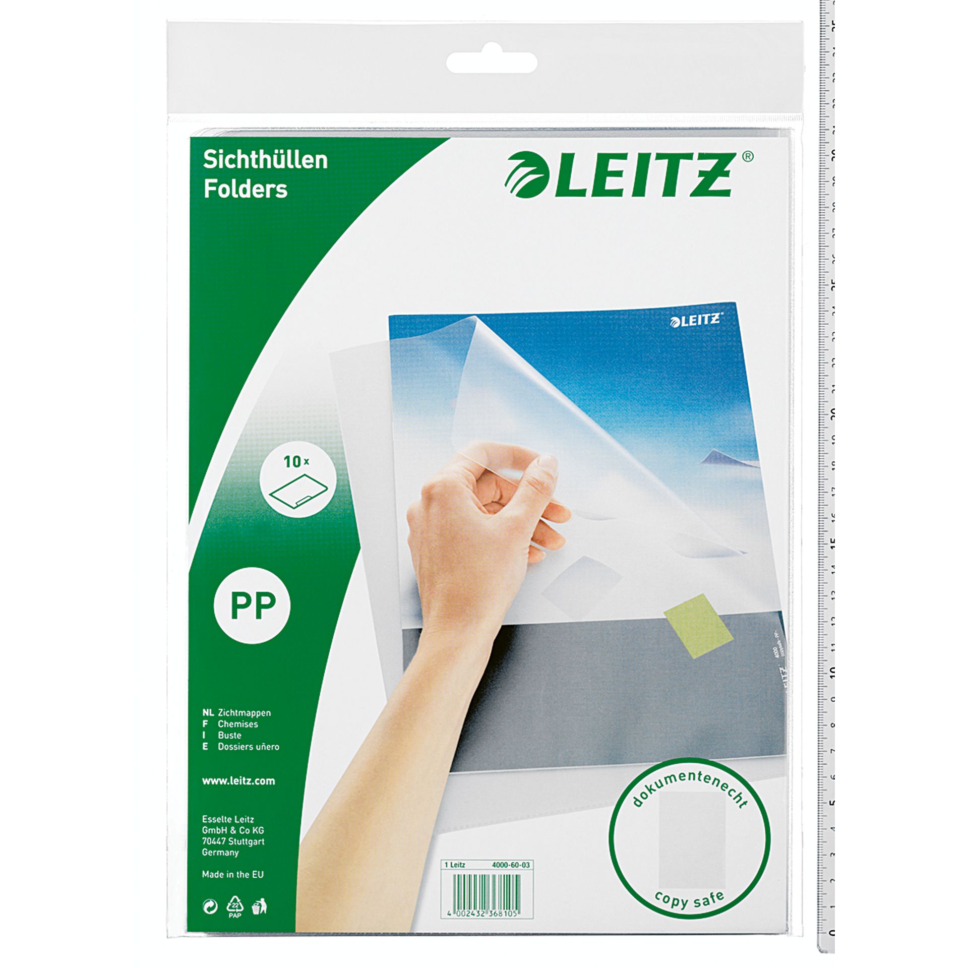 Sichthülle DIN A4 transparent 10 St./Pack.