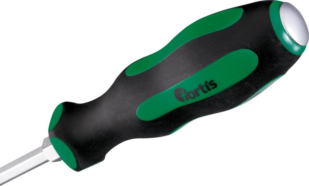 FORTIS Schraubendreher 6-kant Schlitz 5,5x1 x125mm