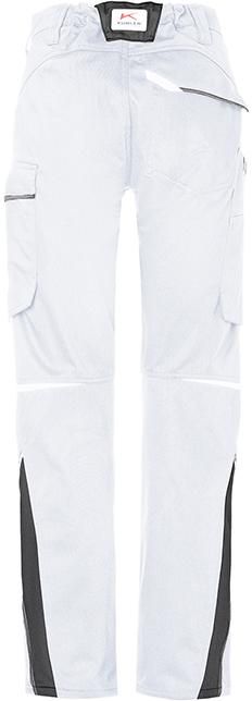 Damenhose ICONIQ, weiß/anthrazit, Gr.34 Kübler