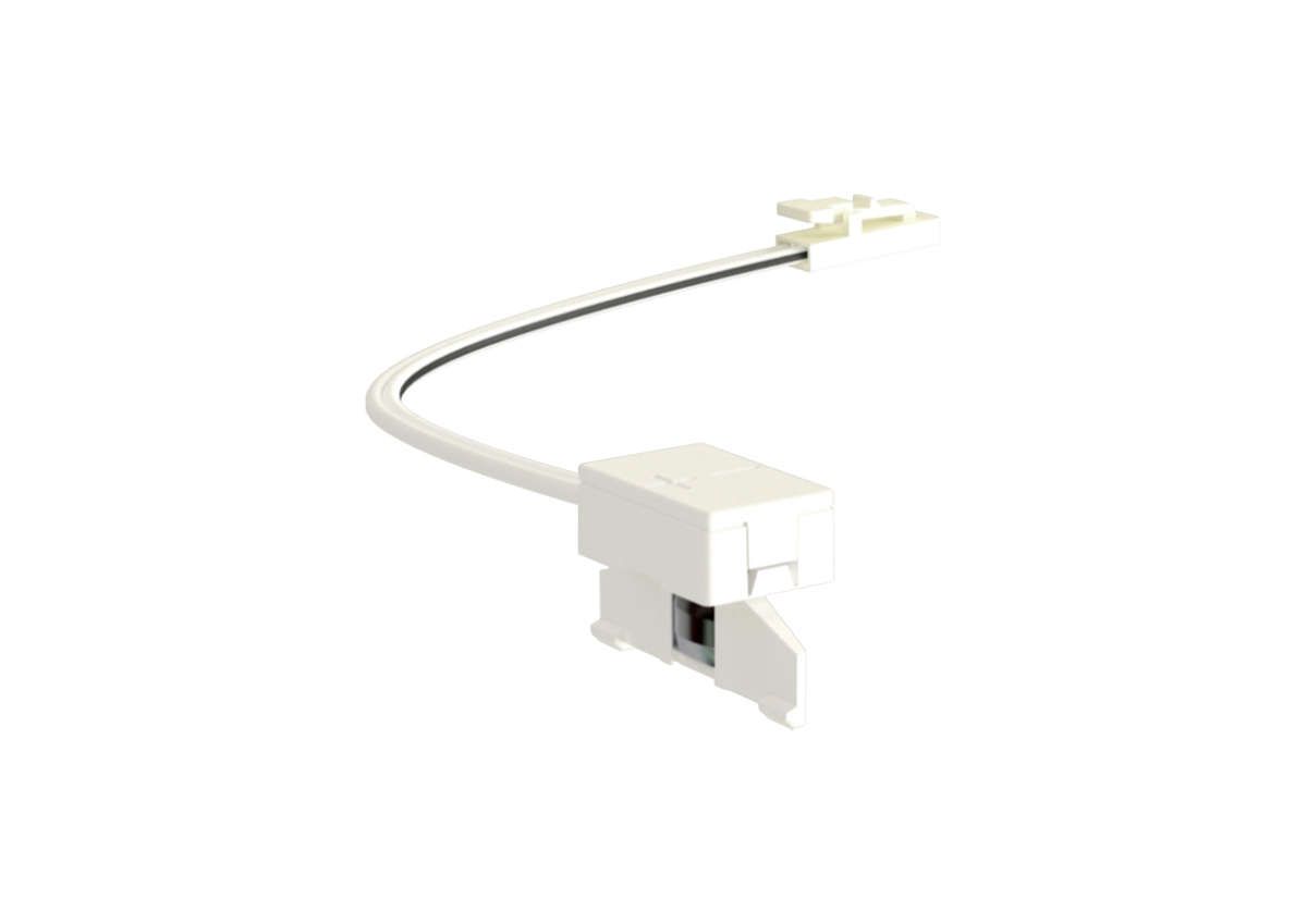 ledlinX Power Track, Front-Einspeiser wei.