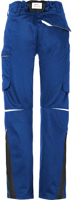Damenhose ICONIQ, kornblumenblau/schwarz, Gr.34 Kübler