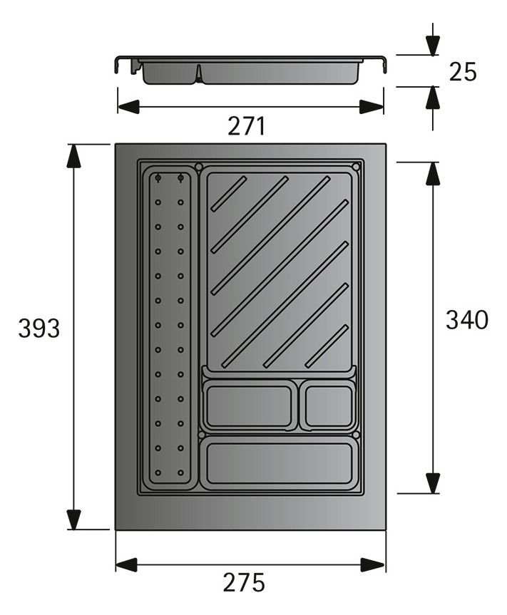 HETTICH Schreibmaterialschale