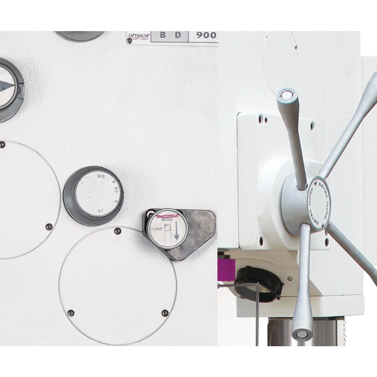 Säulenbohrmaschine Optimum OPTIdrill DH 32GSV