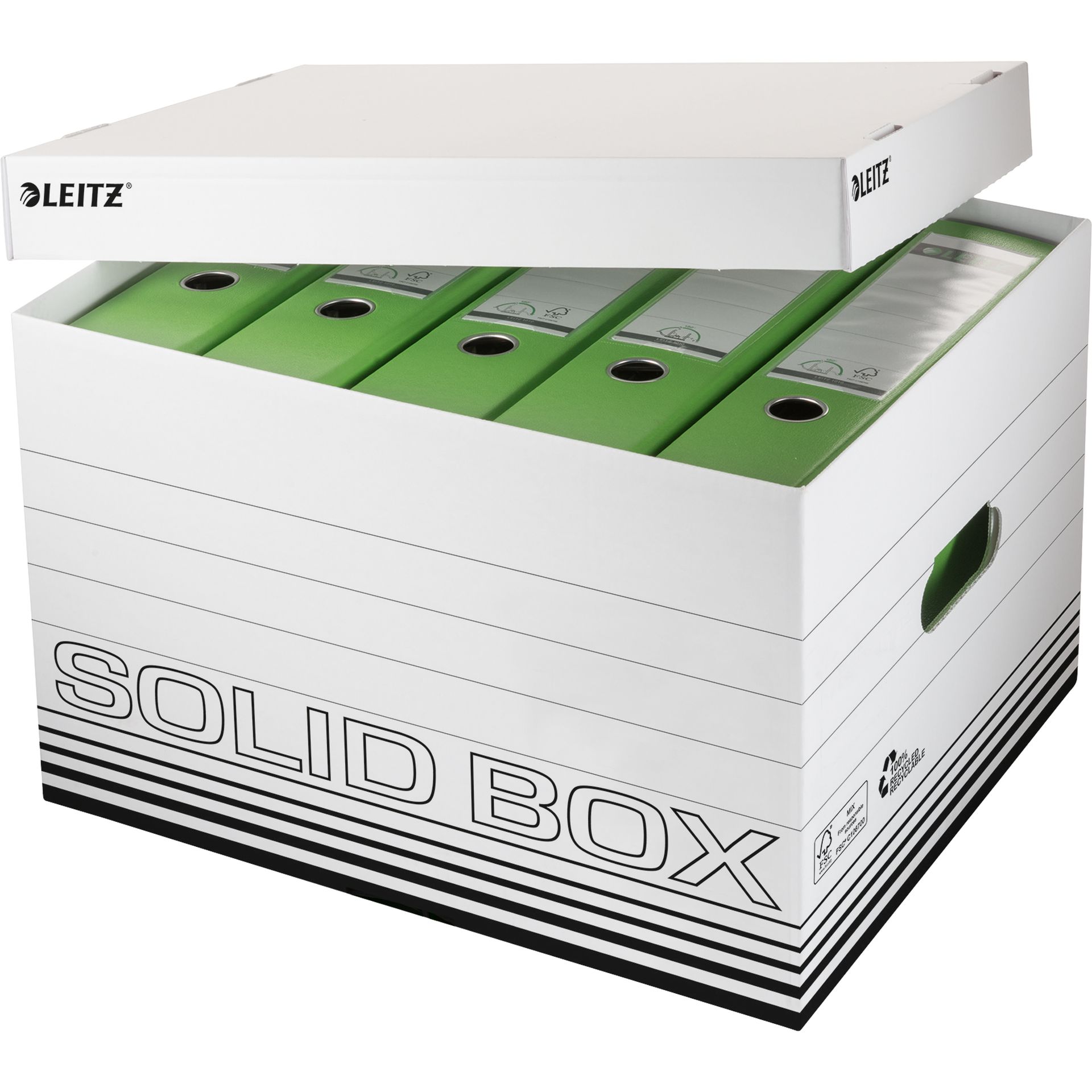 Archiv-Container Solid L +Deckel ws
