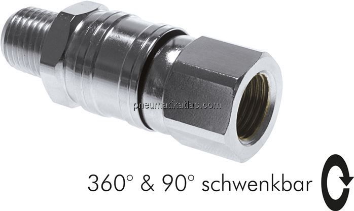 Drehgelenk R 1/4"-G 1/4"