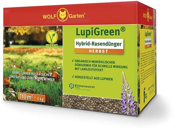 Hybrid-Rasendünger Herbst LupiGreen LU-H 110 5 kg