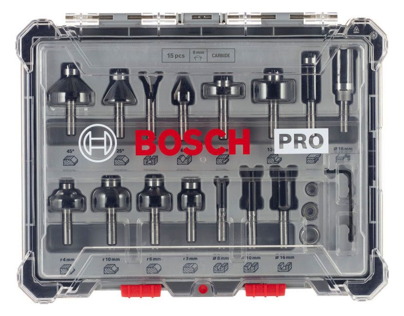 BOSCH Fräsersatz