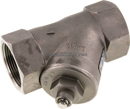 Edelstahl-Schmutzfänger G 1-1/2", PN 40
