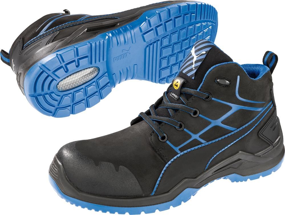 Stiefel 634200, ESD,S3,Gr.40,schwarz/blauPuma