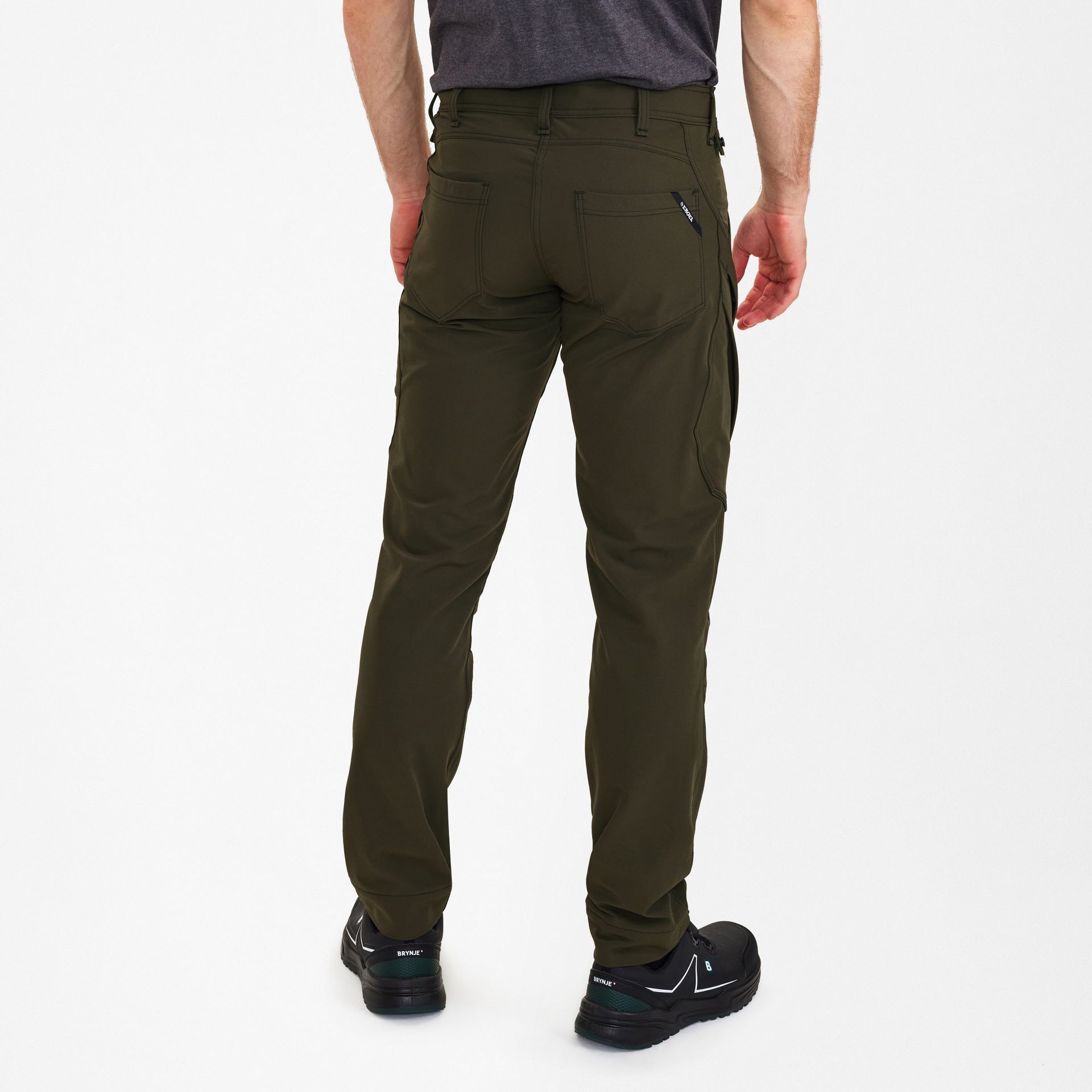 X-treme Servicehose mit 4-Wege-Stretch Forest Green, Gr. 29