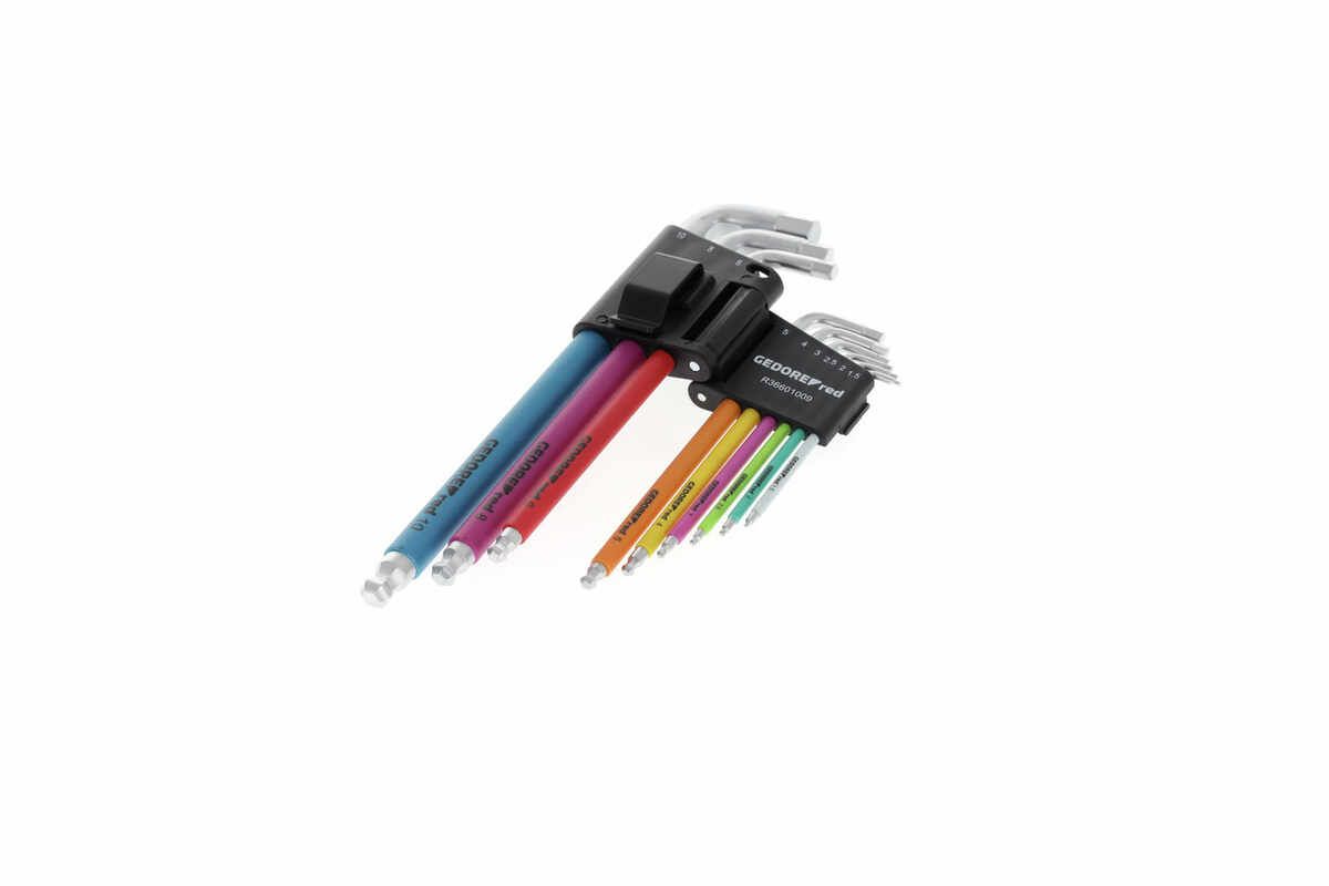 R36601009 Winkelschraubendr.Satz 6kt 1.5-10mm 9tlg