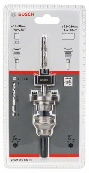 Bosch Sechskantadapter, 14-210mm