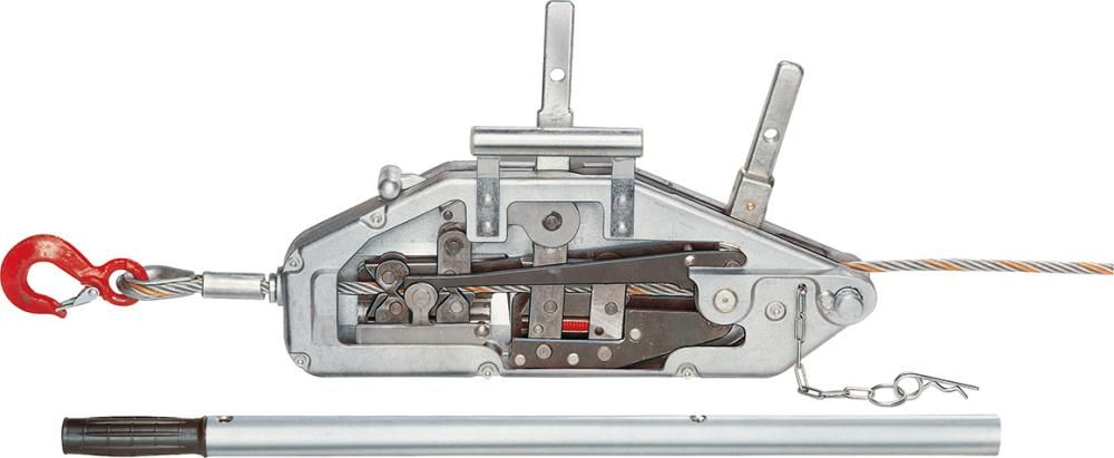 Seilzug mit Hebel für Seil D 8,4 mm Nutzkraft 800 daN
