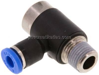 Winkel-Steckanschluss, I-Skt. R 1/8"-4mm, IQS-Standard