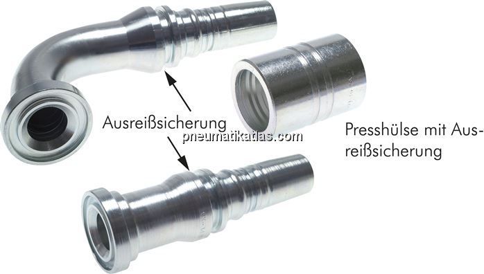4SH-Pressanschluss Hülse 4 SH, 40,0 x 51,4 (Da x L)