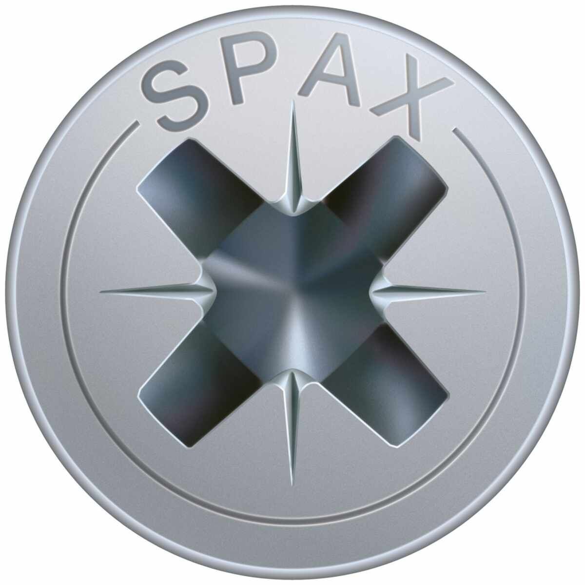 Spax Schrauben Fl/Verz Teilgewinde 3,5x50 VE500
