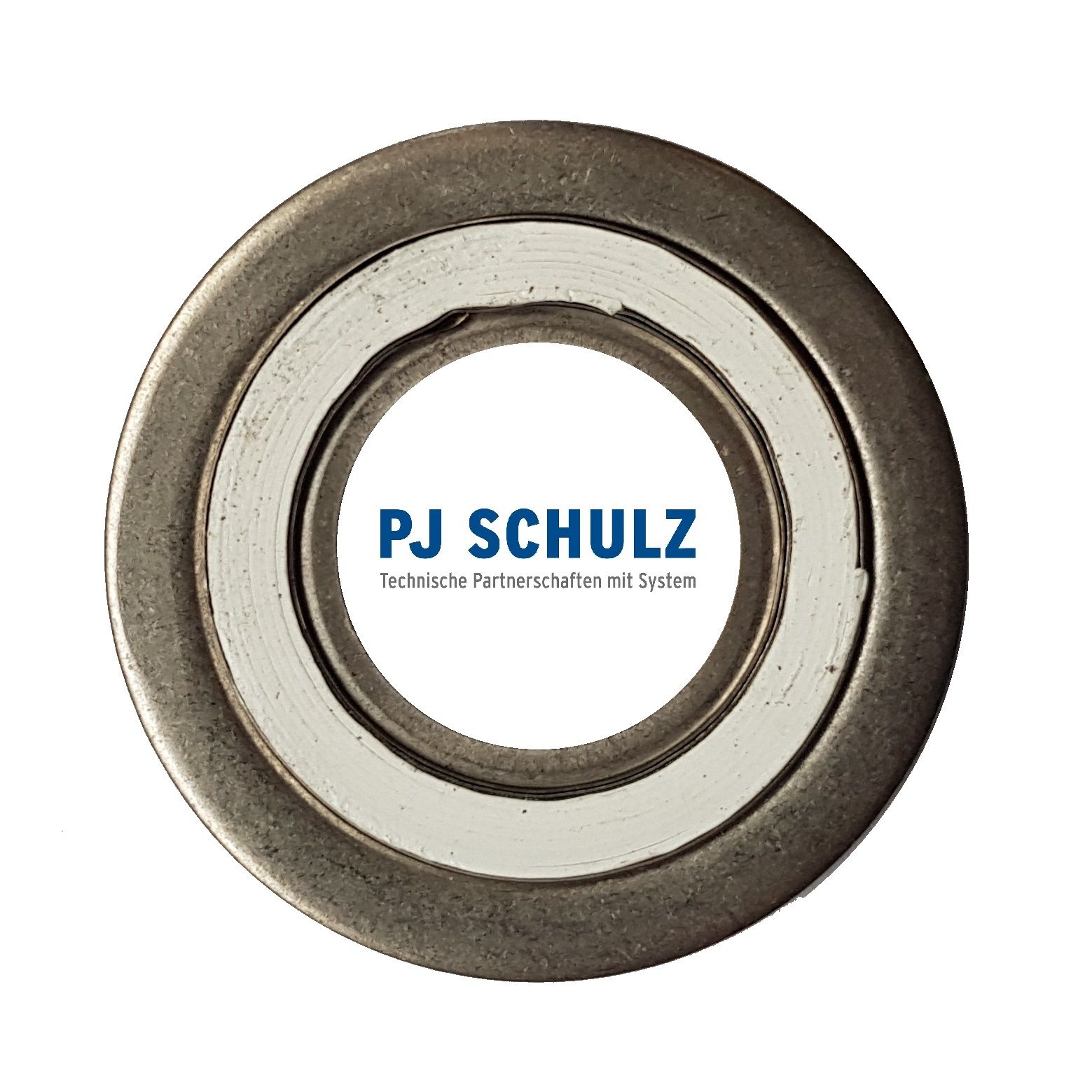 Spiraldichtung mit Innen- und Außenring