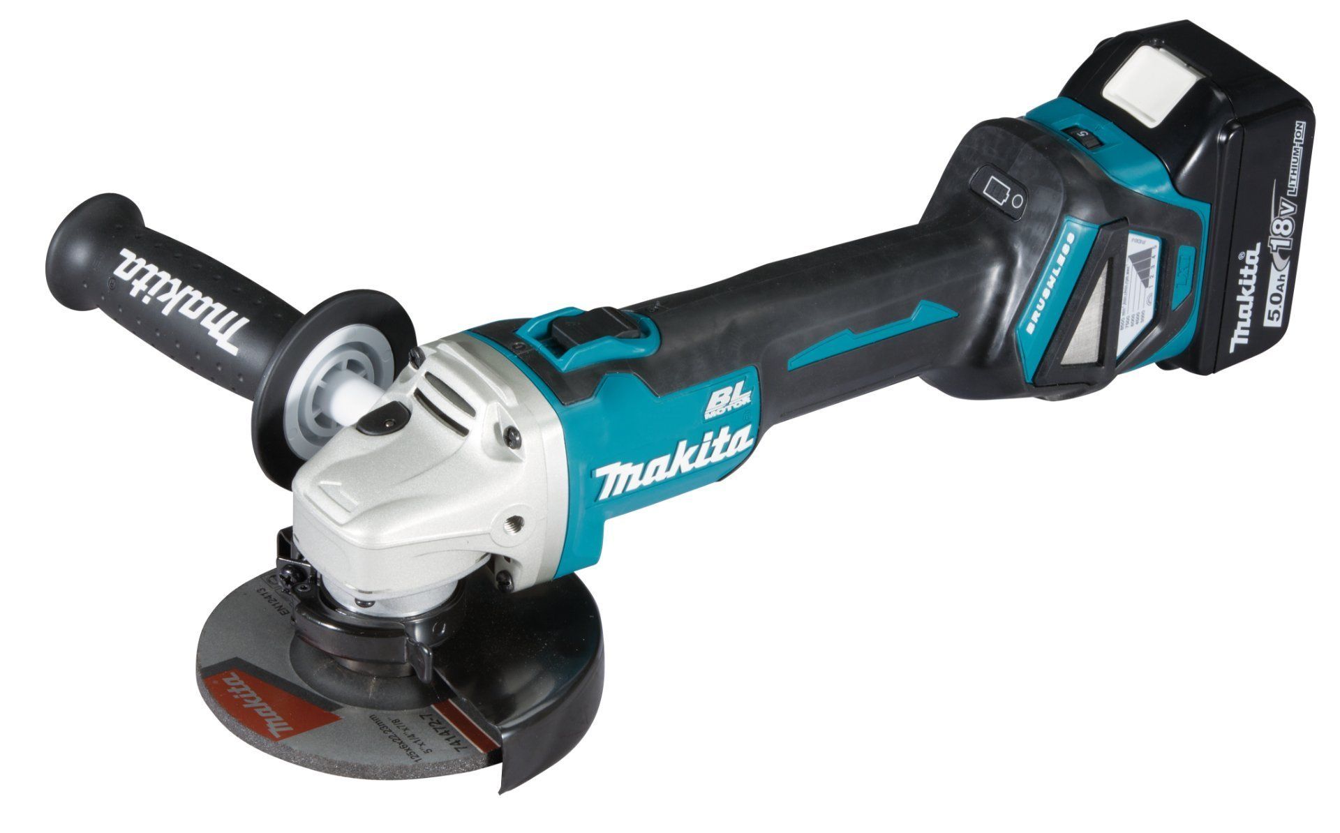 Makita Akku-Winkelschleifer DGA511RTJ 18V