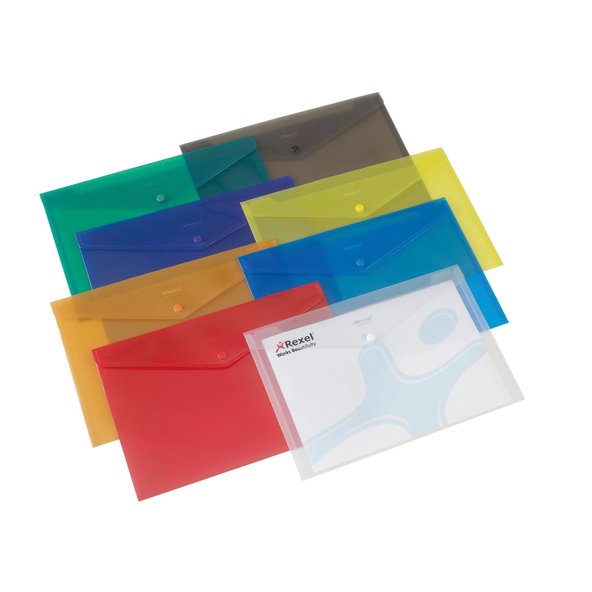 Aktentasche Carry Folder DIN A4 farbig sortiert