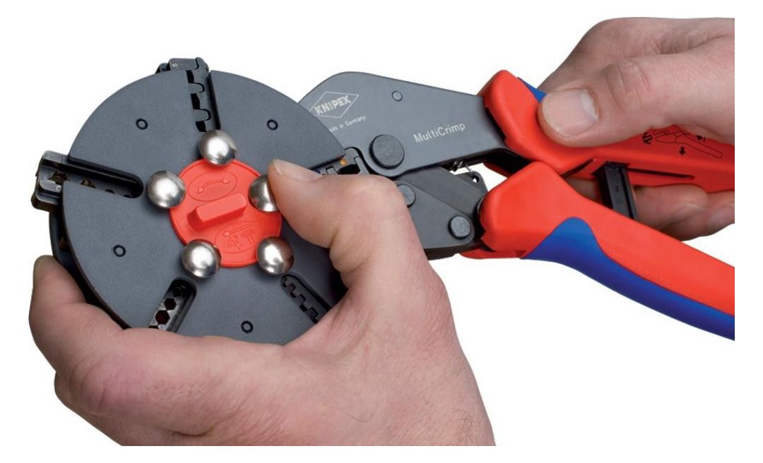 KNIPEX Crimpsystem, "MultiCrimp3"