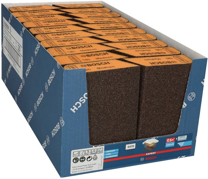BOSCH Schaumstoff-Schleifblock S470