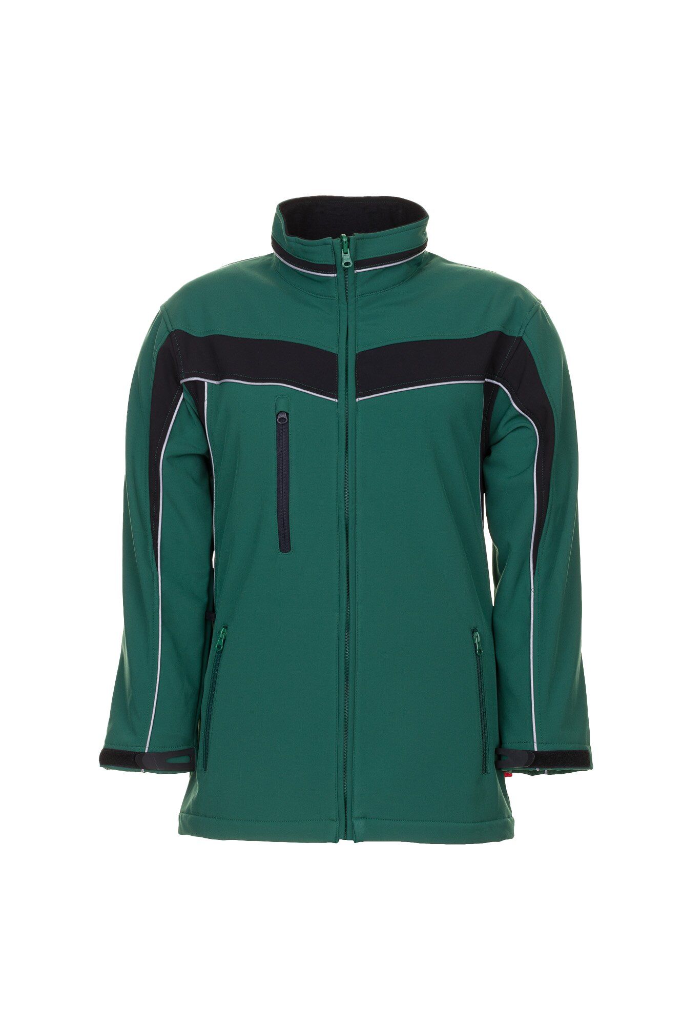 Planam Softshelljacke Plaline, Outdoor grün/schwarz Gr. XS