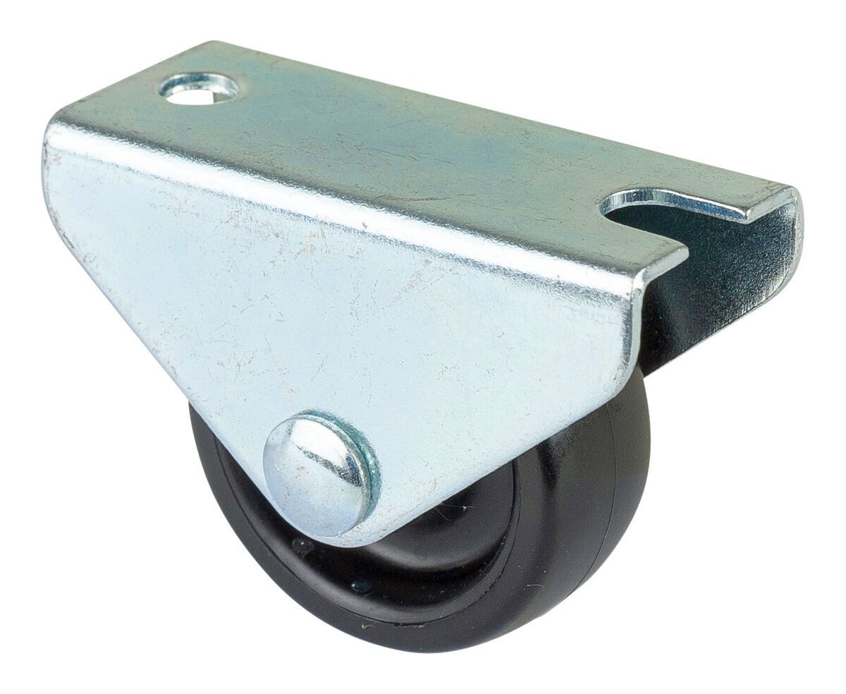 Bockrolle 30 MM PVC 46x20 MM