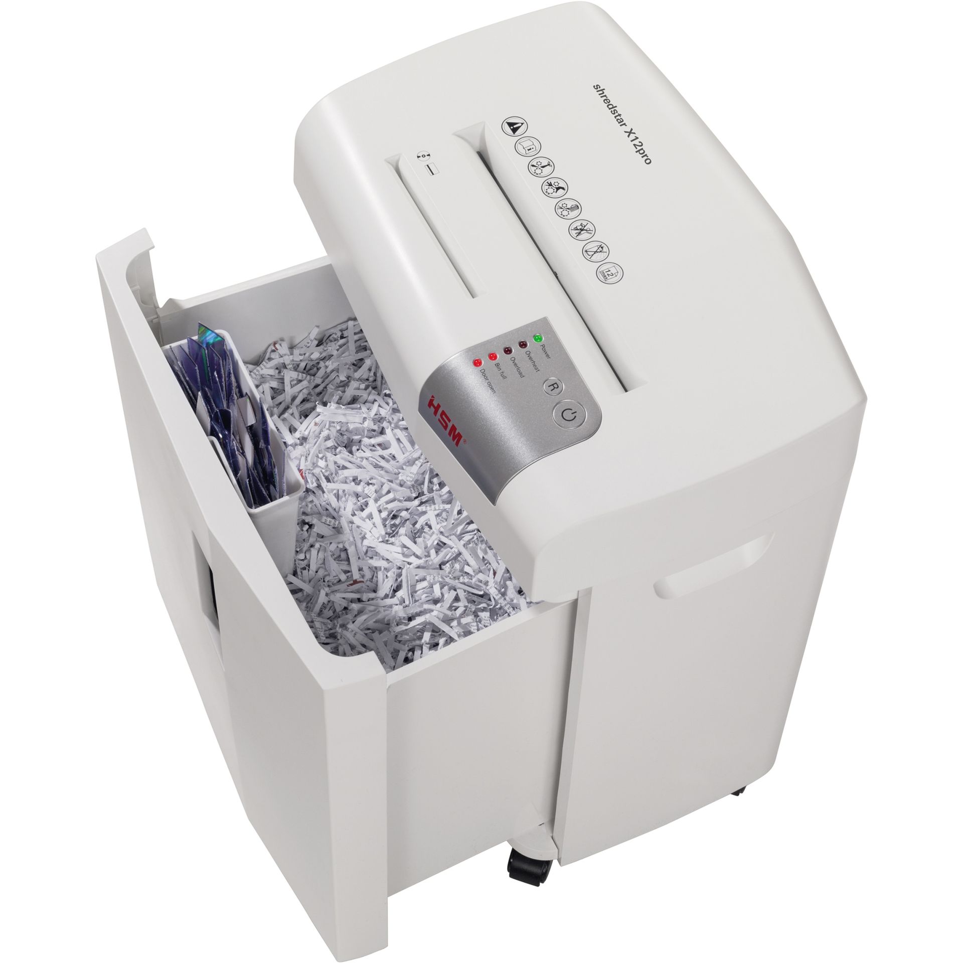 Aktenvernichter shredstar x12pro Schnittgröße 2x15 mm