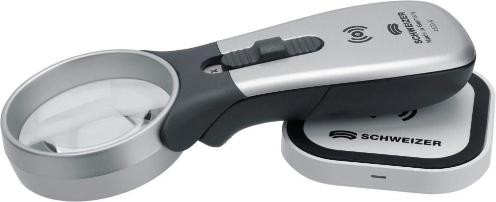 Handleuchtlupe Tech-Line 4xD 55mm SCHWEIZER