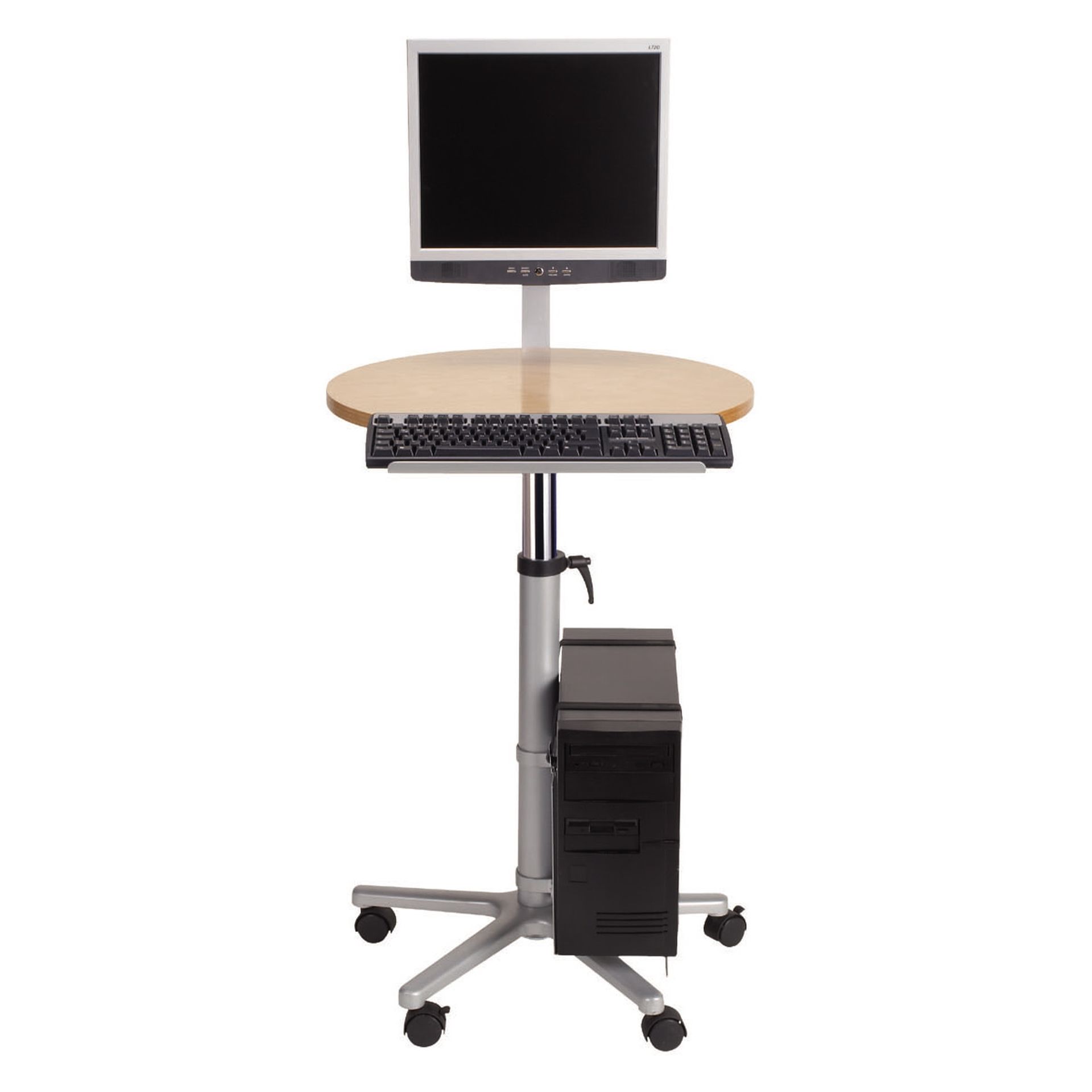 Monitorpult 61x75-120cm Buche