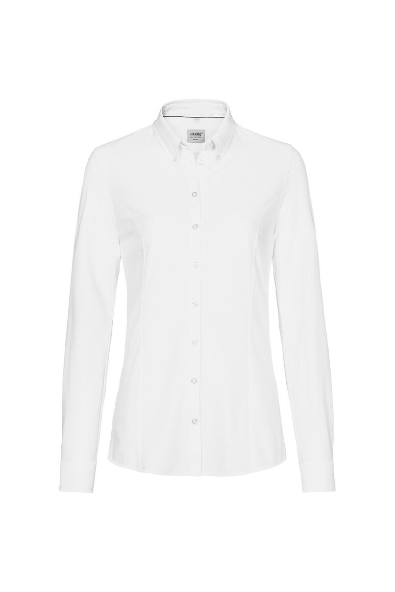 HAKRO Bluse Natural Stretch weiß, 2XS
