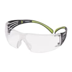 3M SF401AF 3M SecureFit 400 Schutzbrille schwarz/grüne Bügel Antikratz-/Anti-Fog-Beschichtung transparente Sche