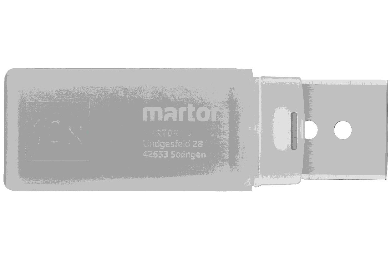 MARTOR Ersatzklinge INDUSTRIEKLINGE 45 Standardschliff | 10 Stück