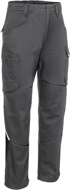 Damenhose ICONIQ, anthrazit/schwarz, Gr.46 Kübler