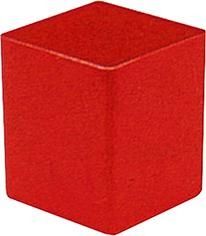 Kunststoffeinsatz 54x 54x 63 mm rot (H)