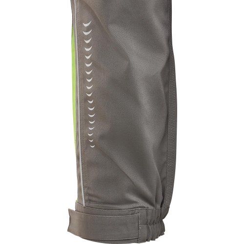 Damen-Cargohose Flex grau/schwarz/lime Gr. 32 FORTIS