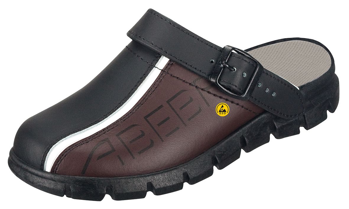 ESD-Berufsschuhe Dynamic Clog schwarz/braun Gr. 46