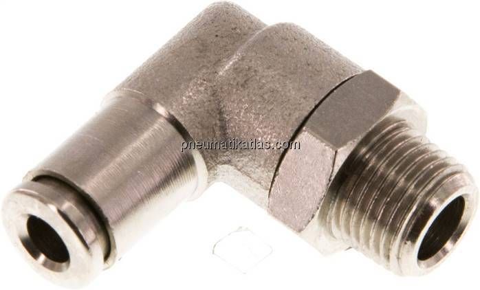 Winkel-Steckanschluss R 1/8"-4mm, IQS-MSV (Standard)