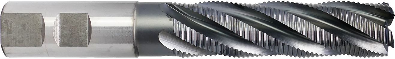 PM-Schruppfräser Ø 25,00 mm, HR, extra lang, 5Z, ALCRONA