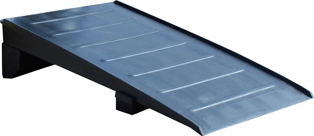 PE-Auffahrrampe für Gefahrstoffdepots 174x100x37cm