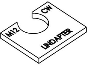 ART 82042 LINDAPTER St. AF M 20 CW Scheiben, feuerverzinkt S