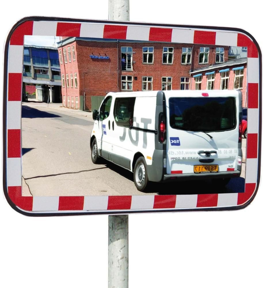 Verkehrsspiegel Standard eckig B800xH600 mm