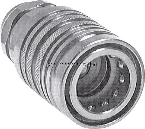 Steckkupplung ISO7241-1A, Muffe Baugr.1, G 1/4"(IG)