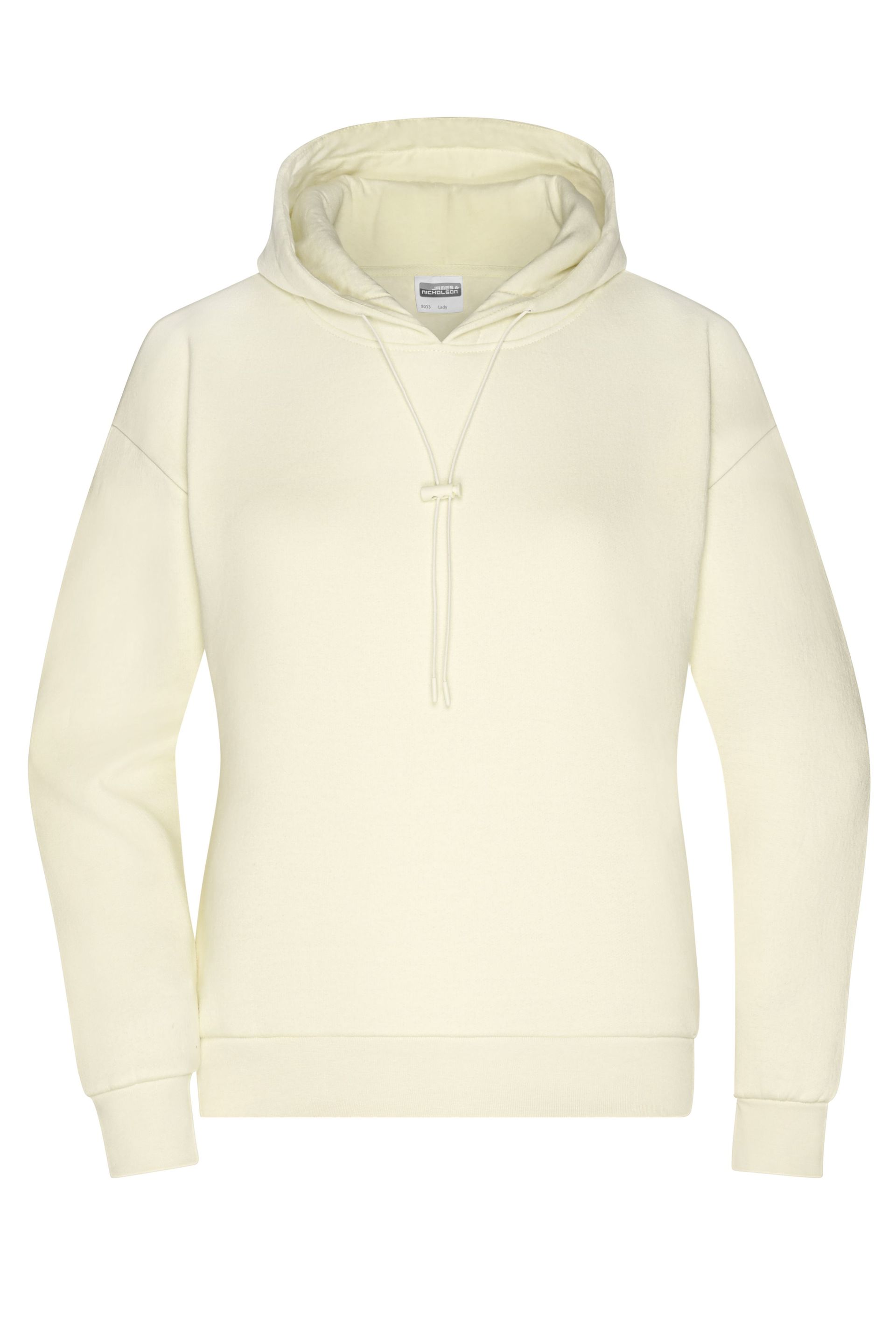 James & Nicholson 8033 Damen-Sweatshirt, Gelb, Gr. XL
